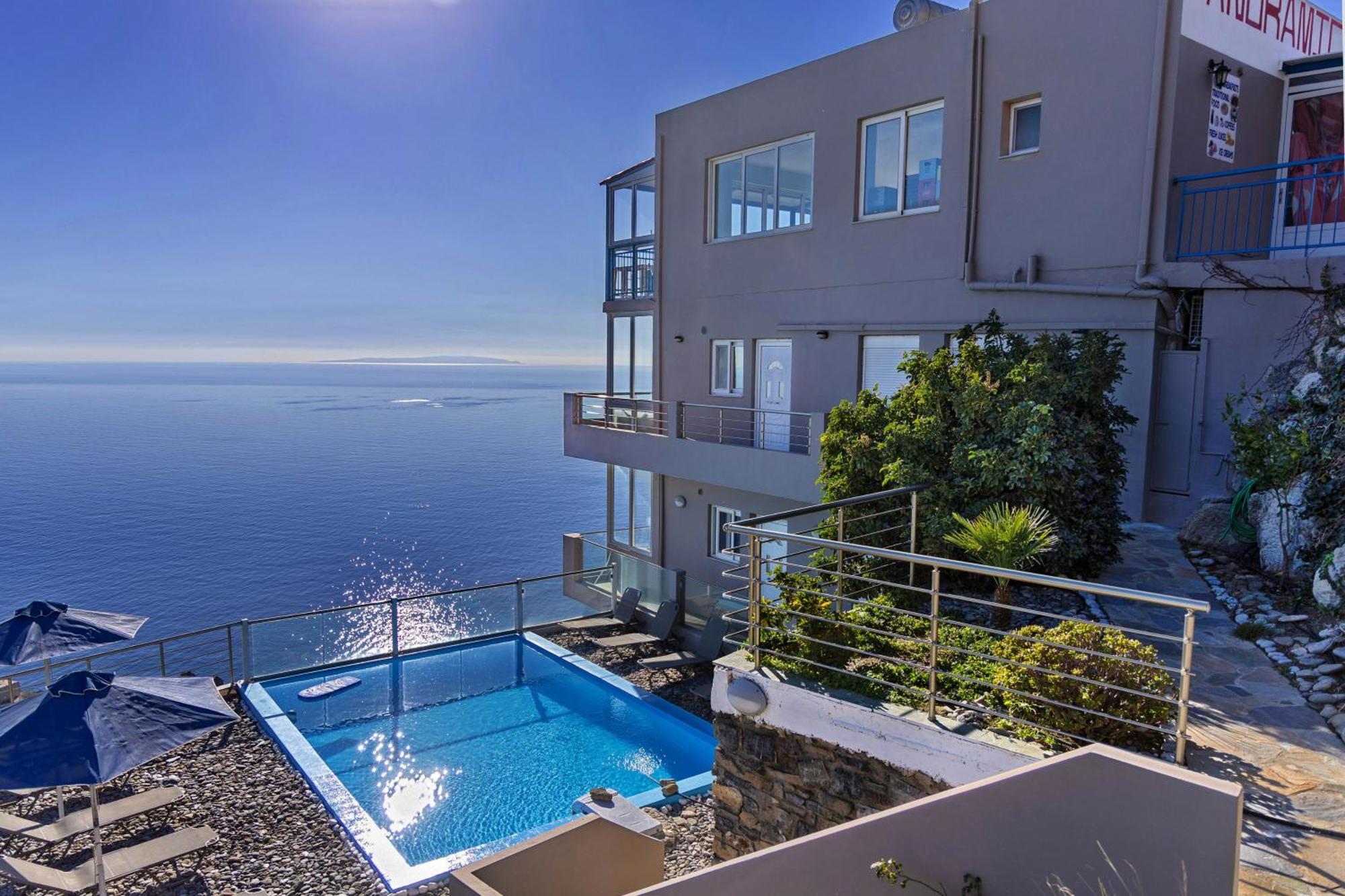Akrotiri Panorama- Luxury Rental Apartments With Sea View ロダキノ エクステリア 写真