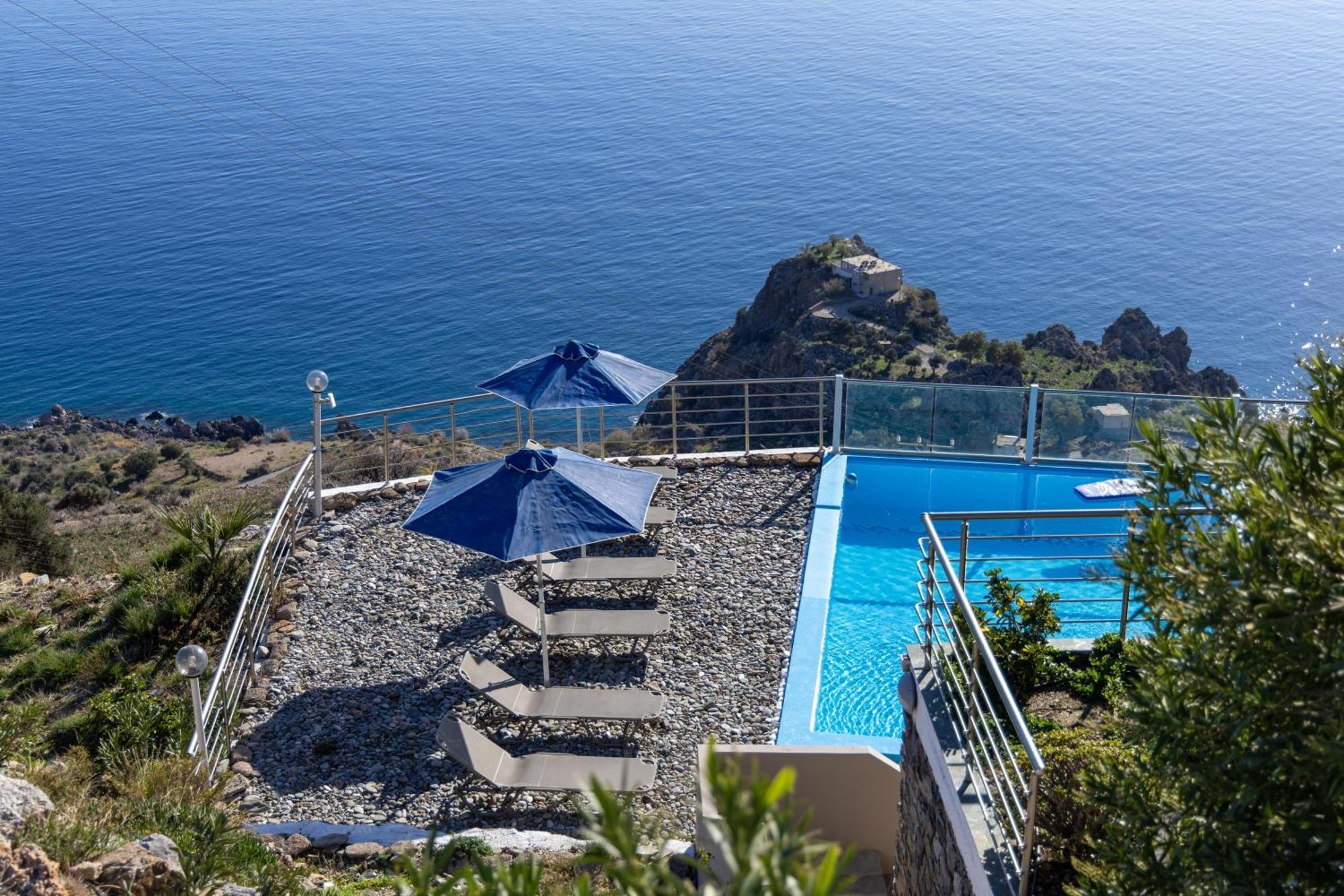 Akrotiri Panorama- Luxury Rental Apartments With Sea View ロダキノ エクステリア 写真