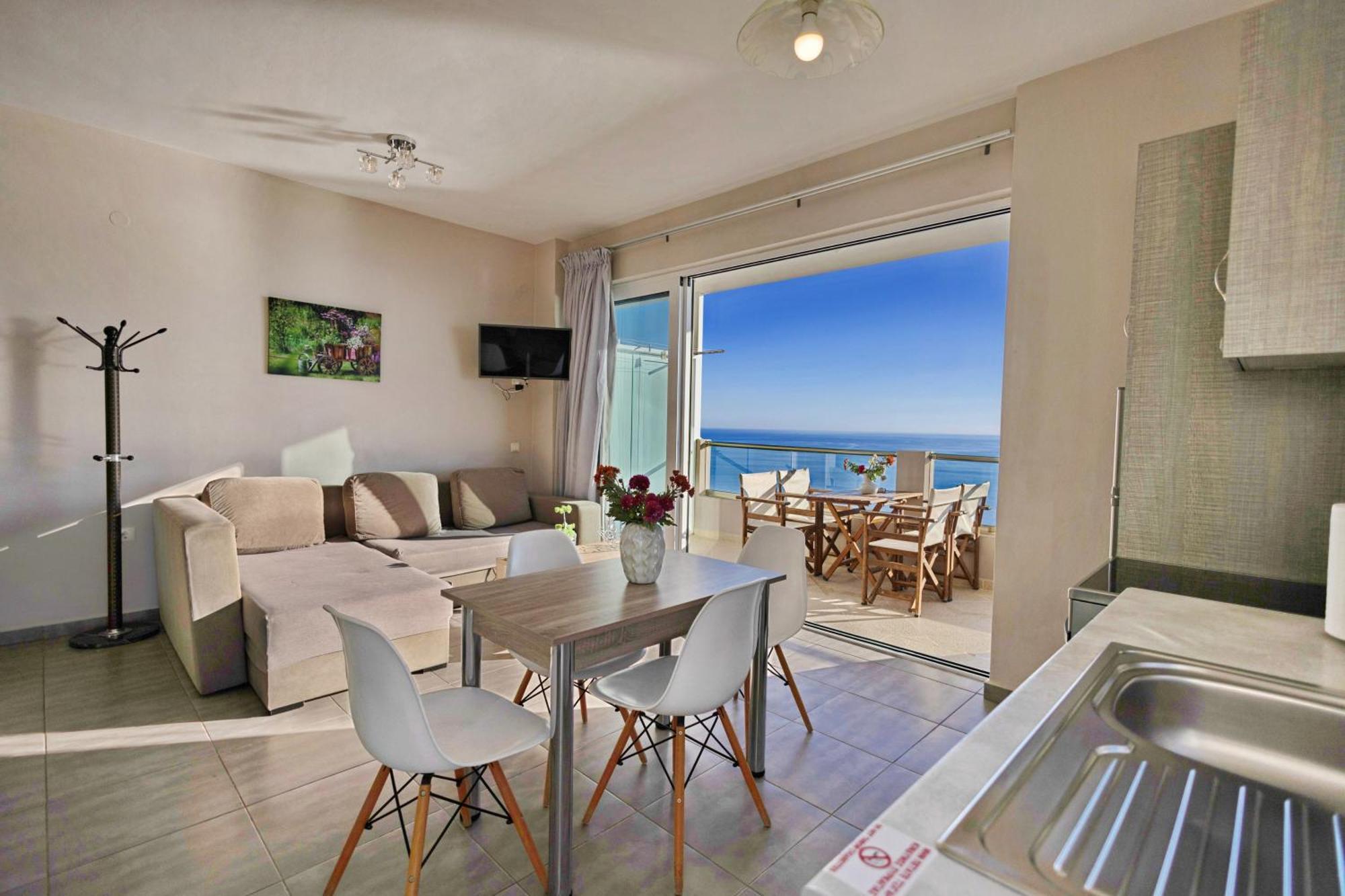 Akrotiri Panorama- Luxury Rental Apartments With Sea View ロダキノ エクステリア 写真