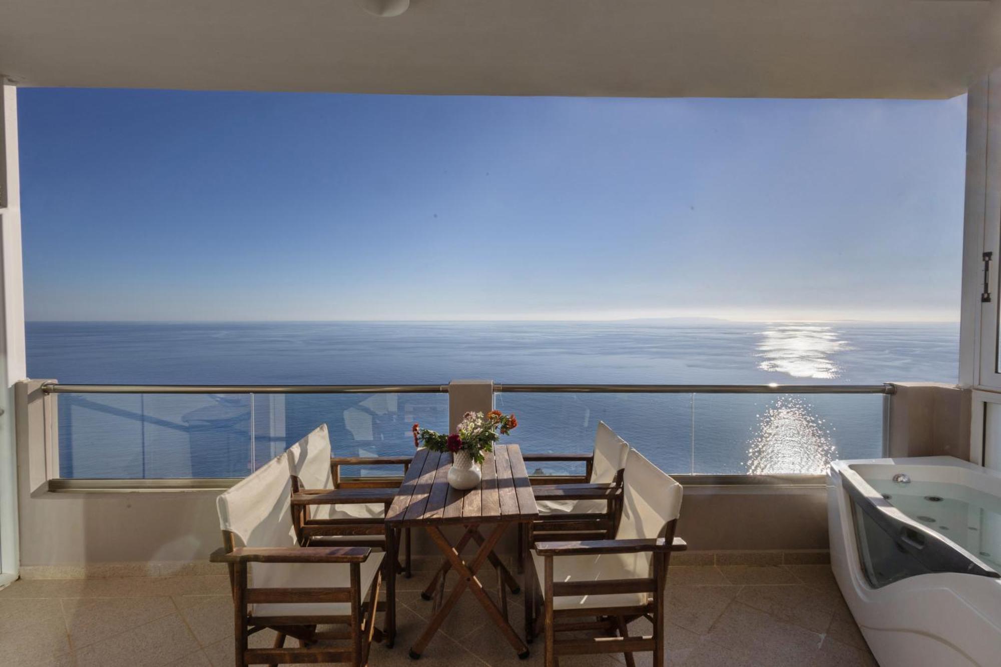 Akrotiri Panorama- Luxury Rental Apartments With Sea View ロダキノ エクステリア 写真